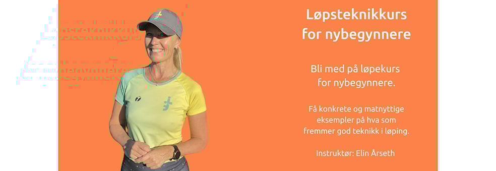 Løpsteknikk-kurs for nybegynnere